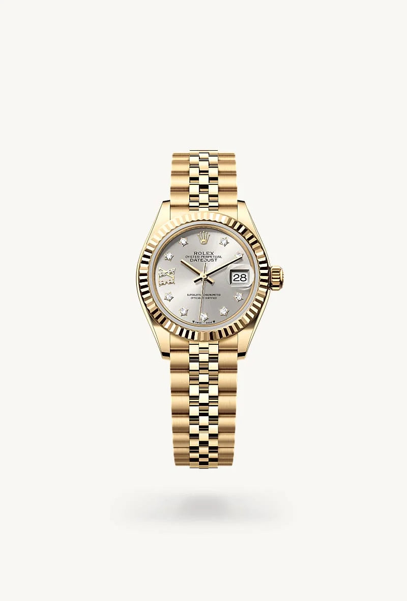 Rolex Lady-Datejust in 18 kt yellow gold, M279178-0004 - Lenox Jewelers