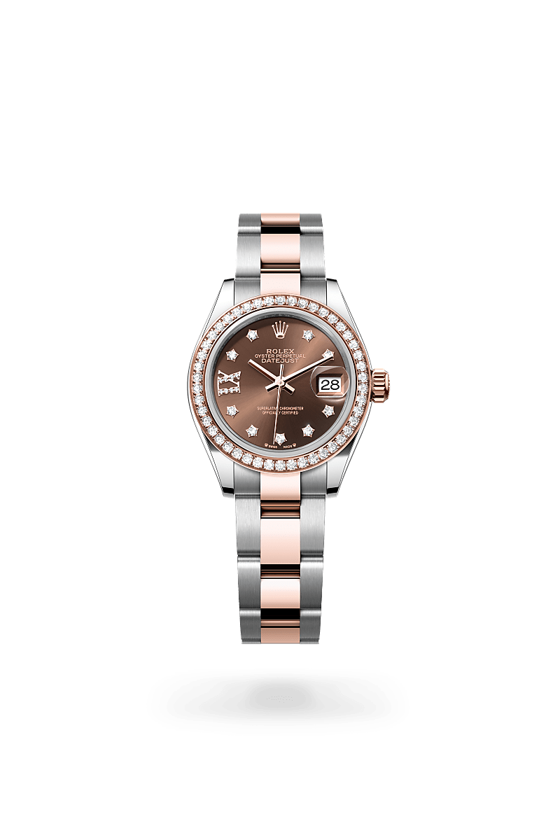 rolex Lady-Datejust in Everose Rolesor - combination of Oystersteel and Everose gold,  - Lenox Jewelers