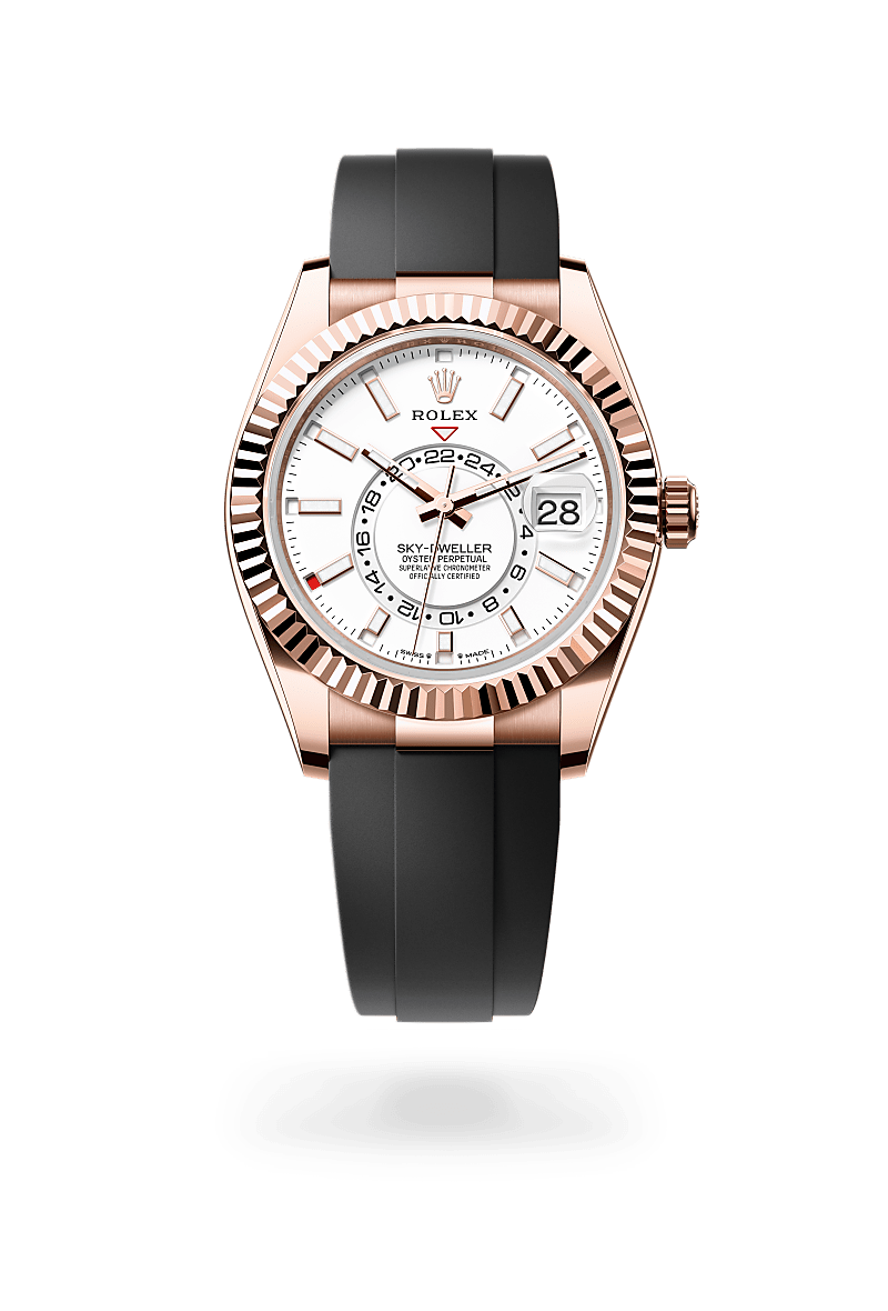 rolex Sky-Dweller in 18 kt Everose gold,  - Lenox Jewelers