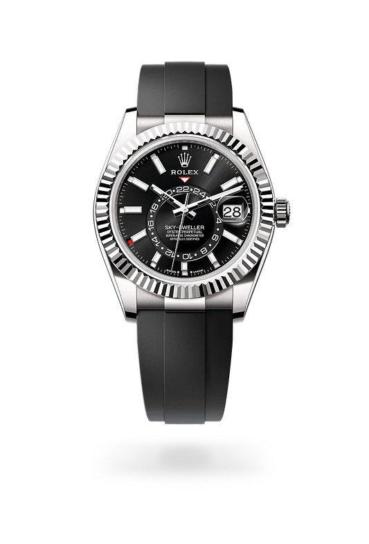 rolex Sky-Dweller in 18 kt white gold, M336239-0002 - Lenox Jewelers