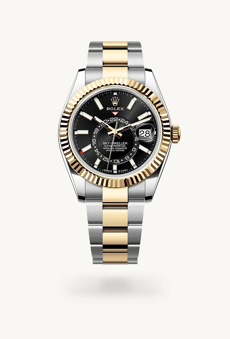 Rolex Sky-Dweller in Yellow Rolesor - combination of Oystersteel and yellow gold, M336933-0003 - Lenox Jewelers