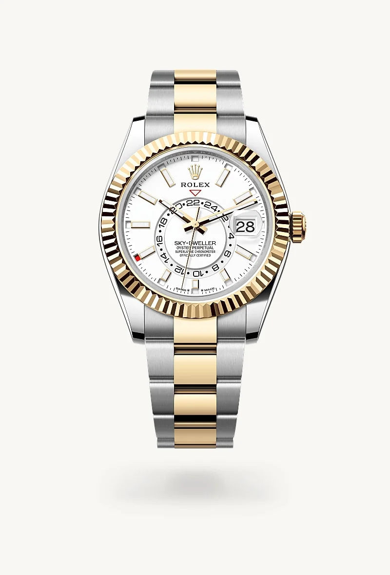 Rolex Sky-Dweller in Yellow Rolesor - combination of Oystersteel and yellow gold, M336933-0005 - Lenox Jewelers
