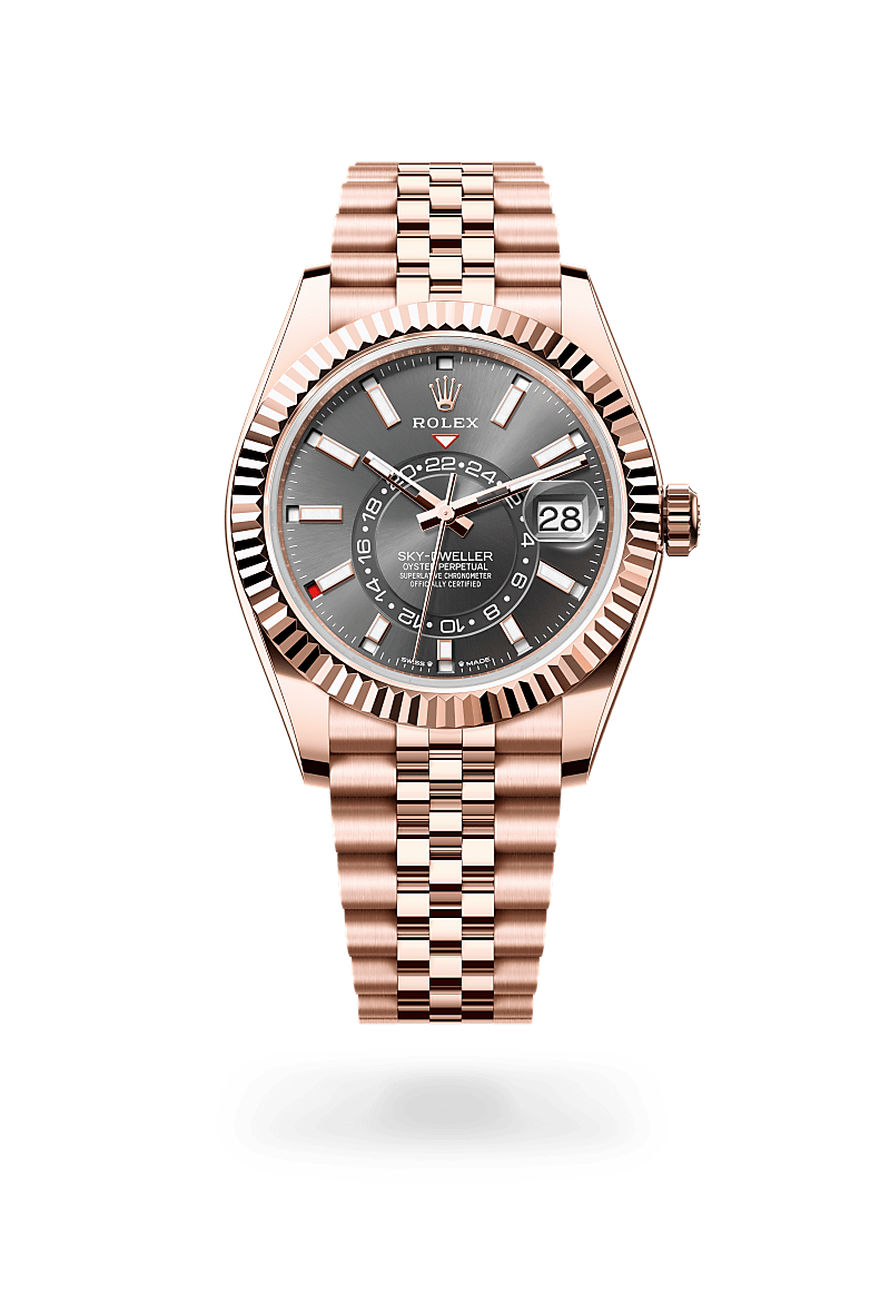 rolex Sky-Dweller in 18 kt Everose gold,  - Lenox Jewelers