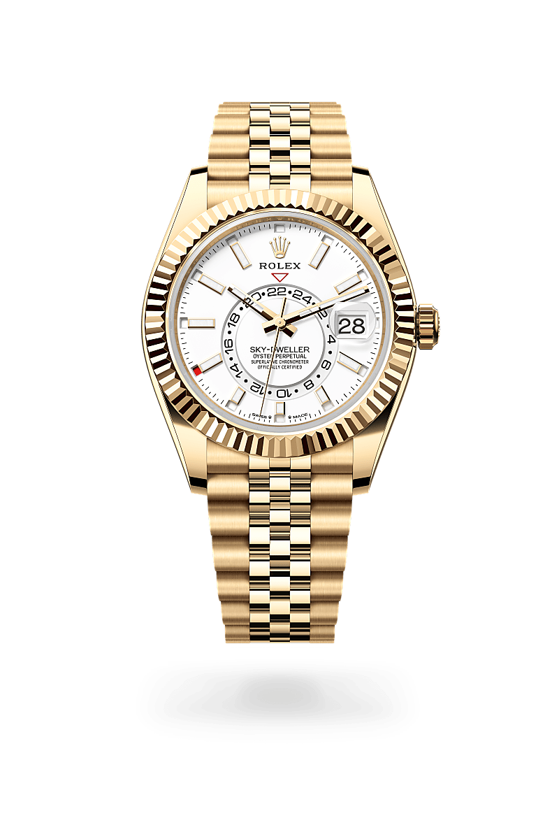 rolex Sky-Dweller in 18 kt yellow gold,  - Lenox Jewelers