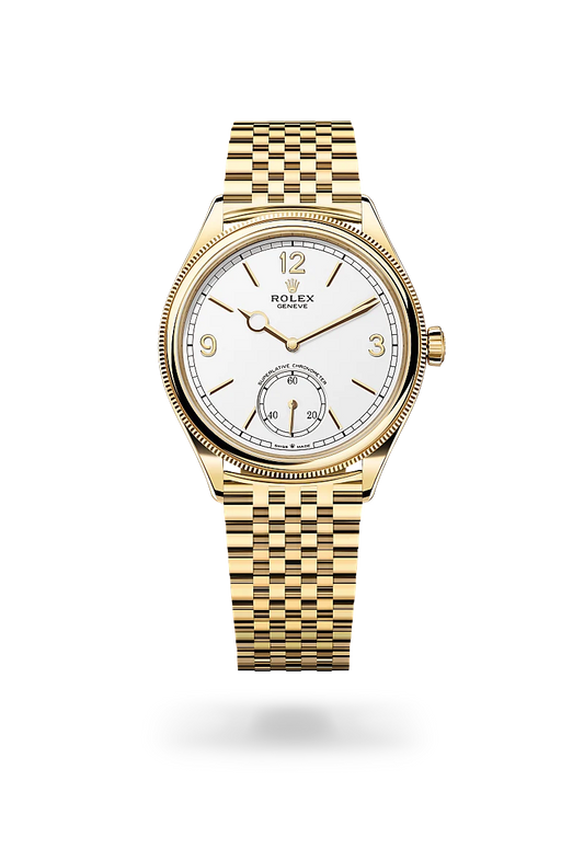 rolex 1908 in 18 kt yellow gold, M52508-0008 - Lenox Jewelers