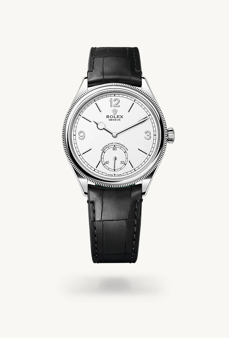 Rolex 1908 in 18 kt white gold, M52509-0005 - Lenox Jewelers