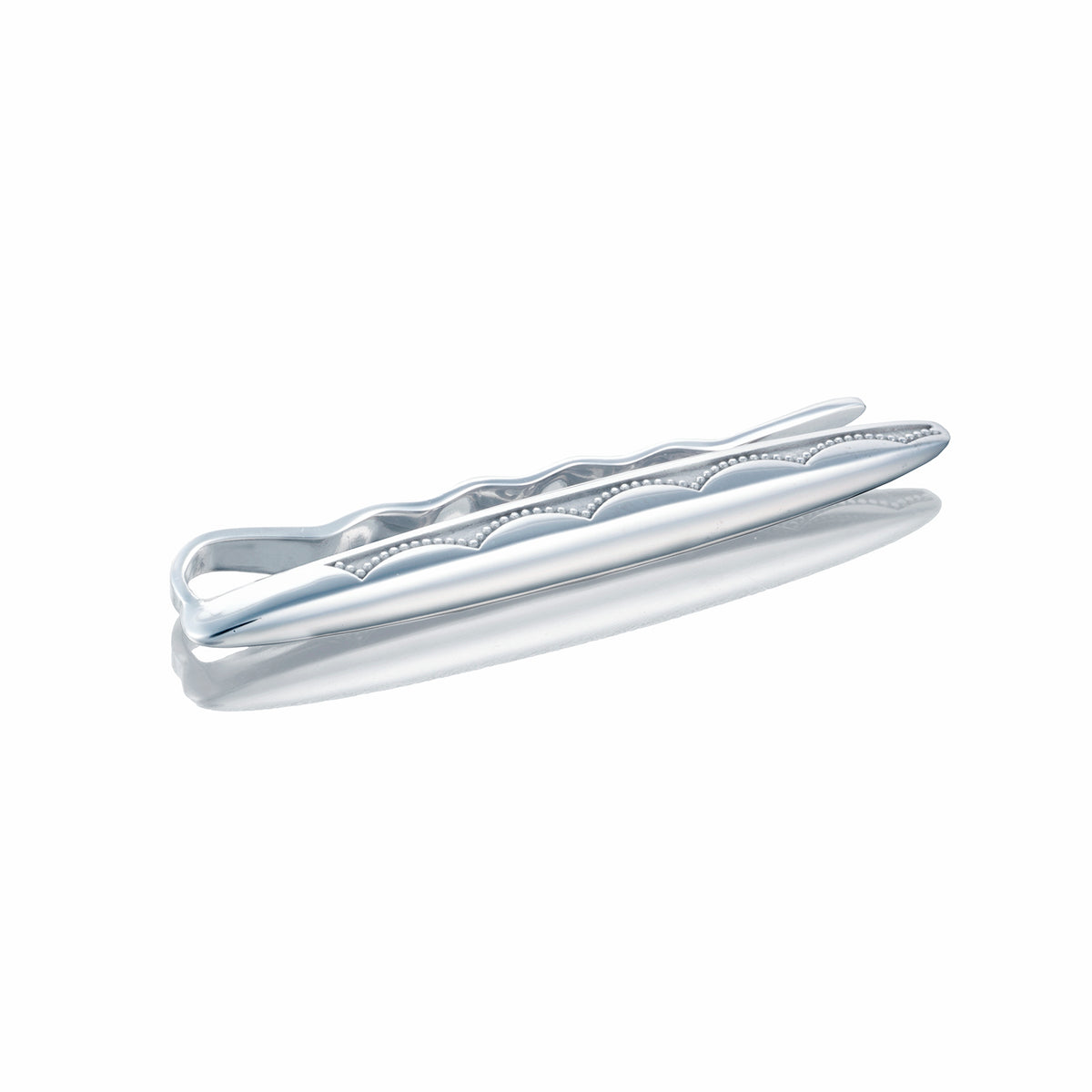 Tacori Sterling Silver Crescent Tie Bar
