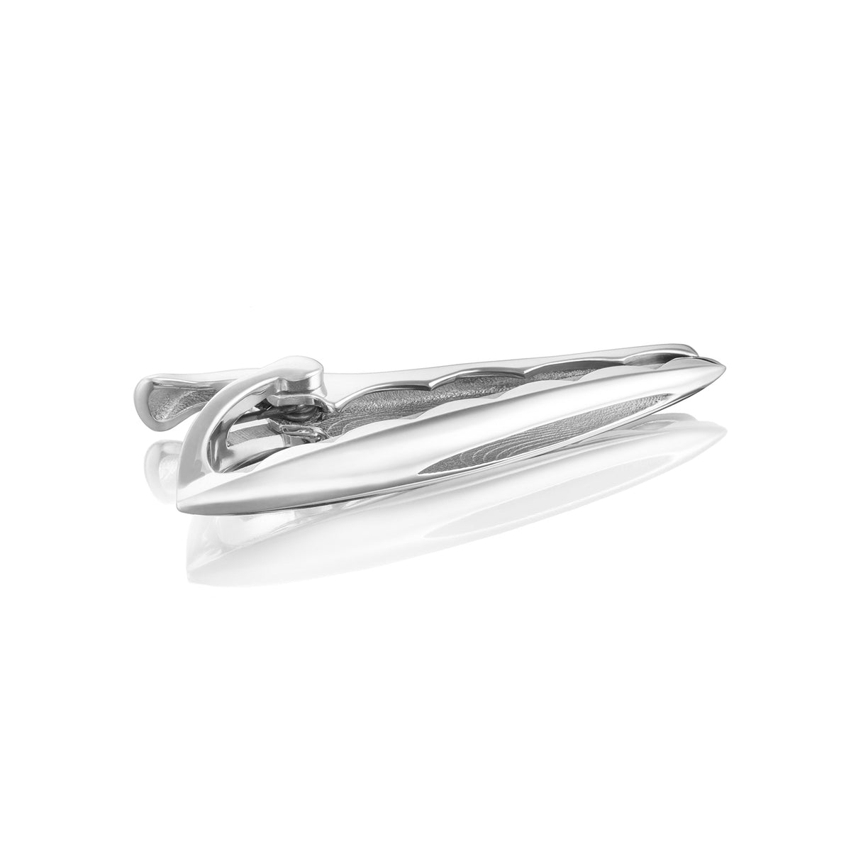 Tacori Sterling Silver Marquise Tie Bar
