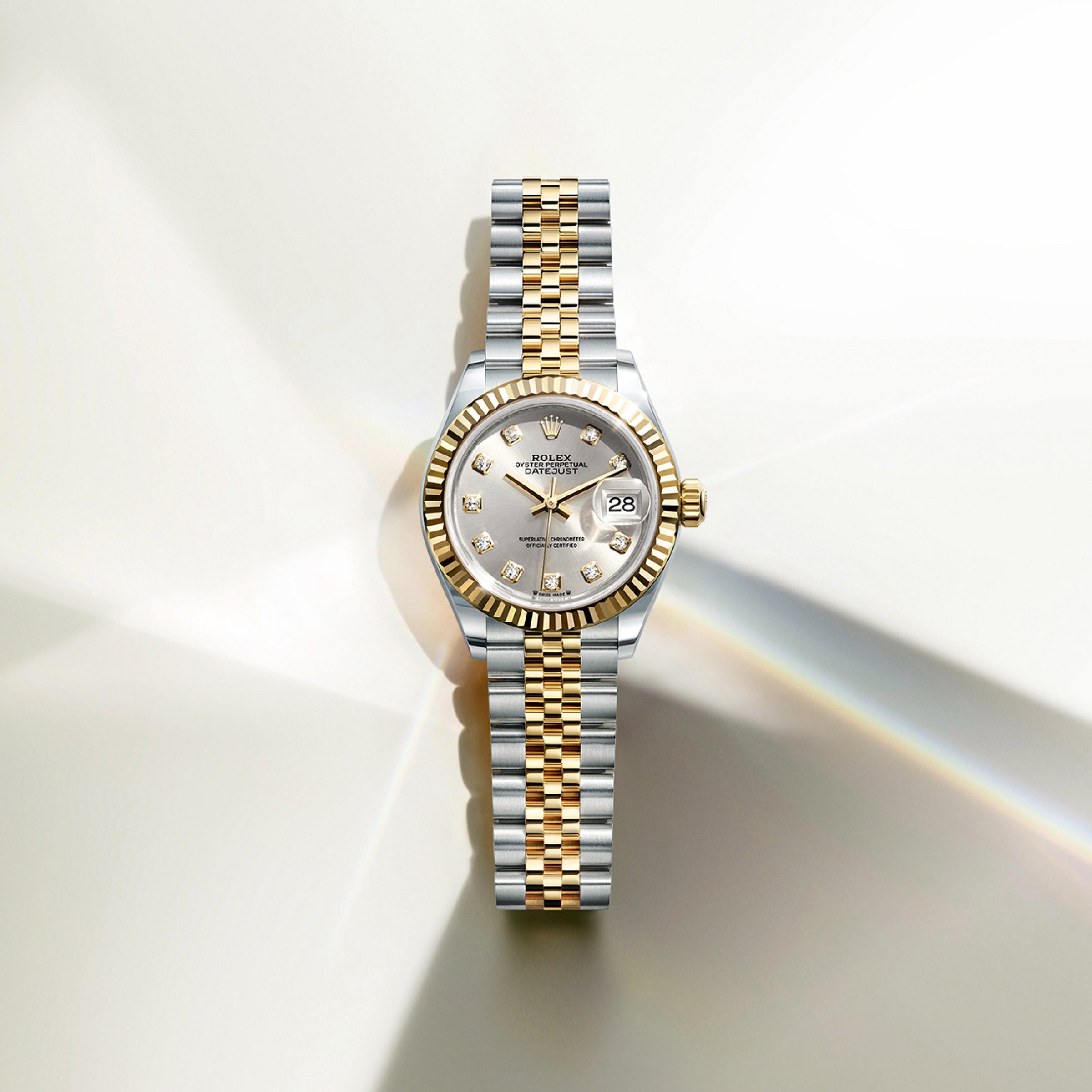Rolex Lady-Datejust in 18 kt yellow gold, M279178-0004 - Lenox Jewelers