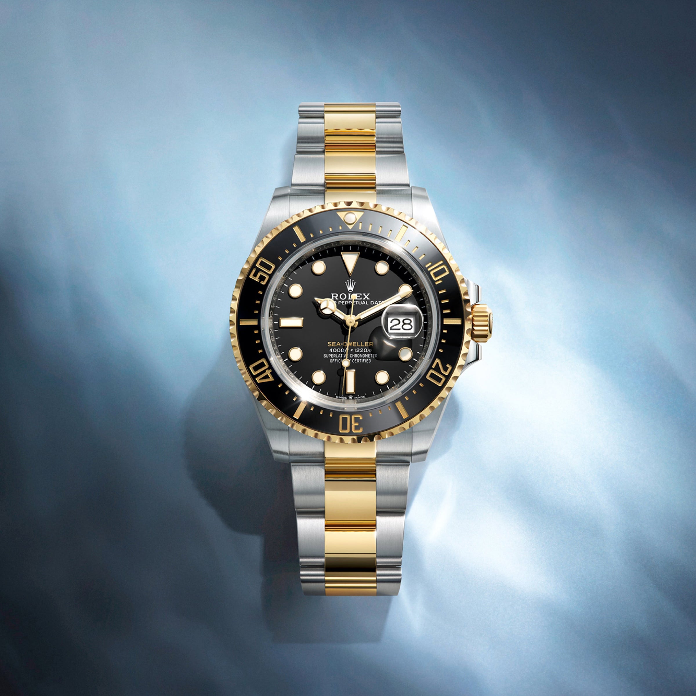 Rolex Sea-Dweller in Yellow Rolesor - combination of Oystersteel and yellow gold, M126603-0001 - Lenox Jewelers
