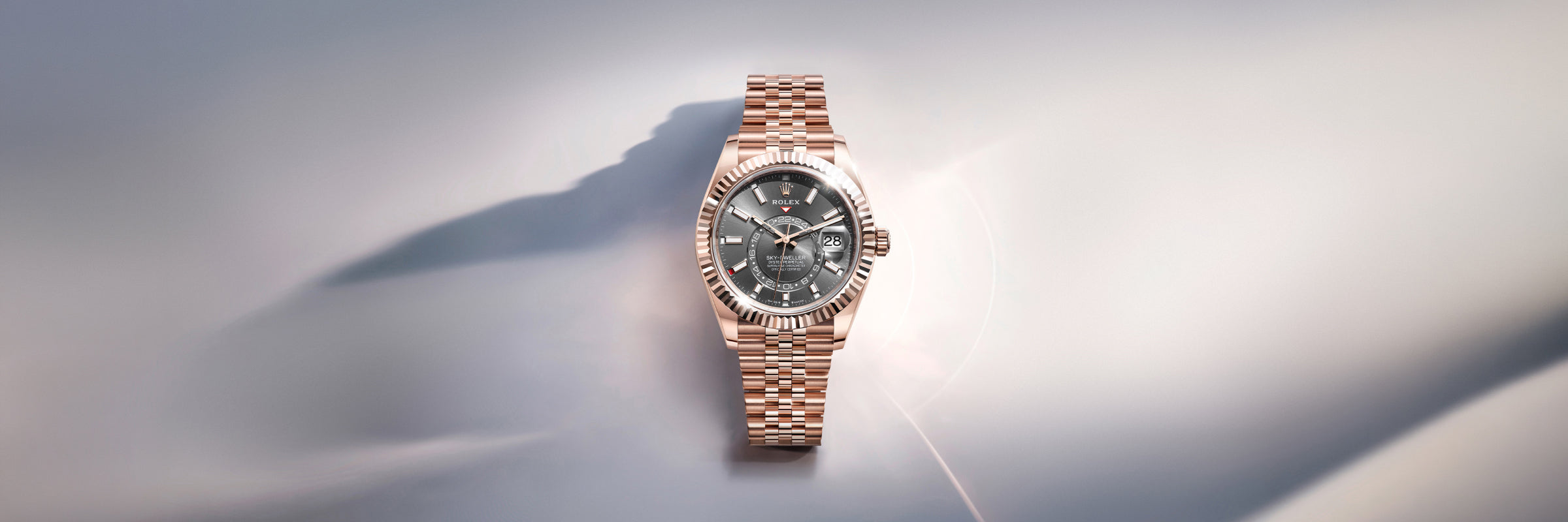 Rolex Sky-Dweller in Yellow Rolesor - combination of Oystersteel and yellow gold, M336933-0003 - Lenox Jewelers