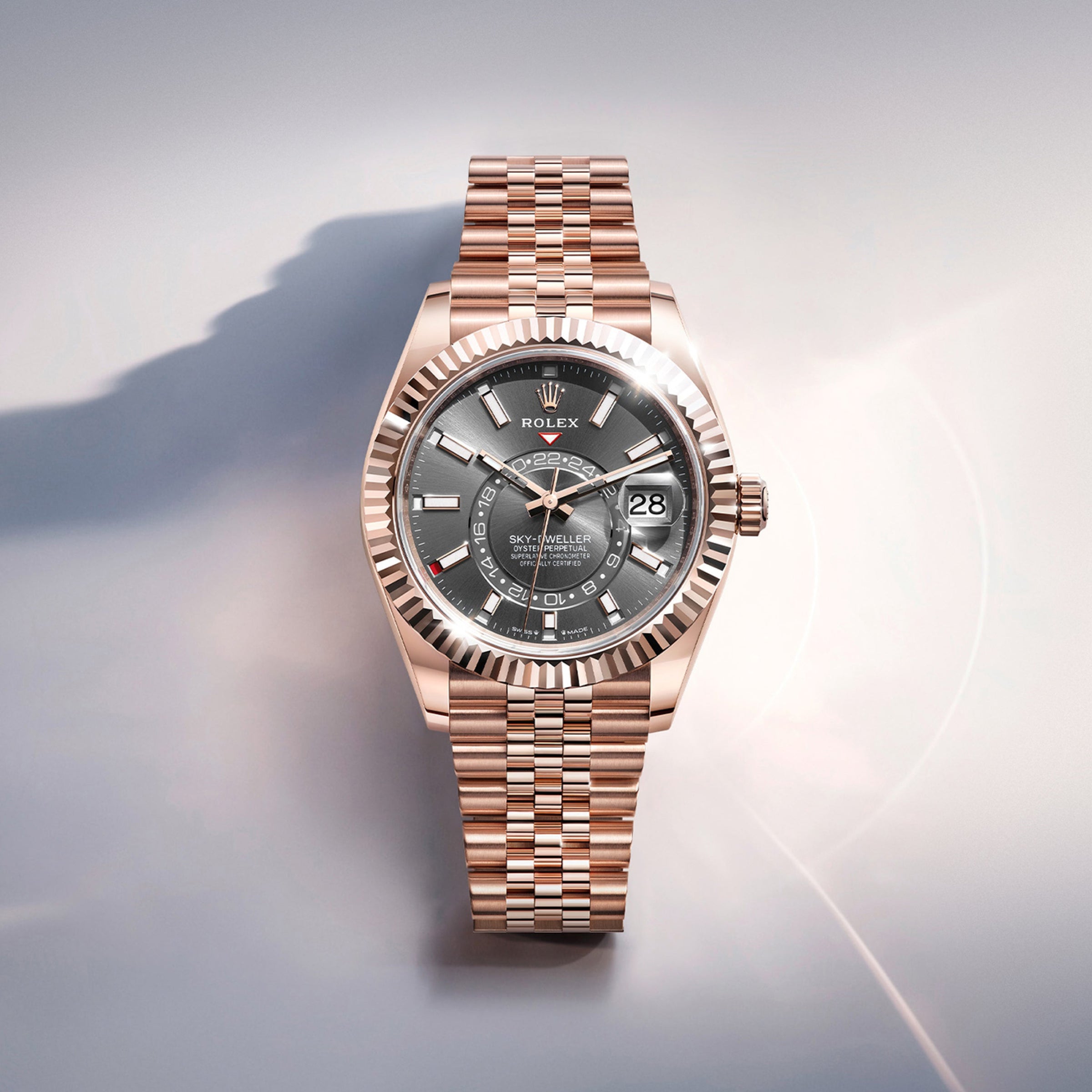 Rolex Sky-Dweller in Yellow Rolesor - combination of Oystersteel and yellow gold, M336933-0003 - Lenox Jewelers