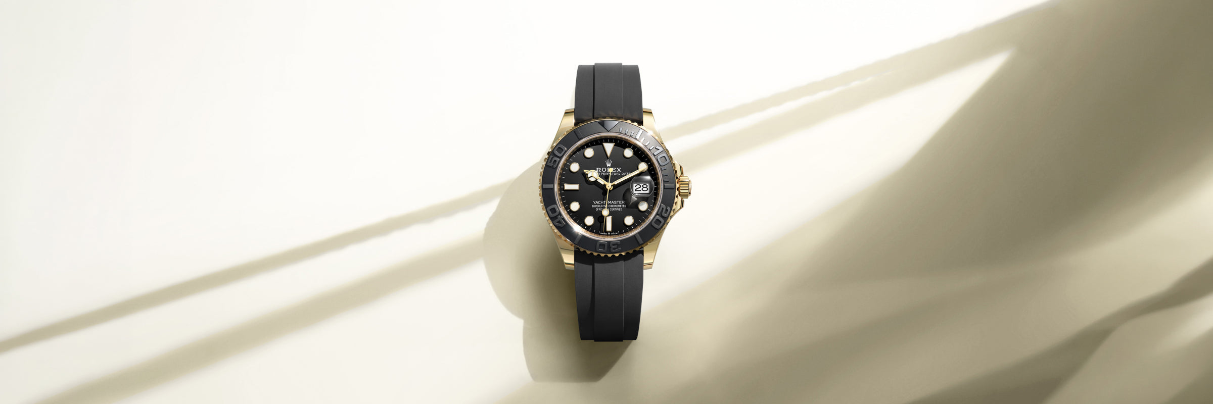 Rolex Yacht-Master in Rolesium - combination of Oystersteel and platinum, M126622-0001 - Lenox Jewelers