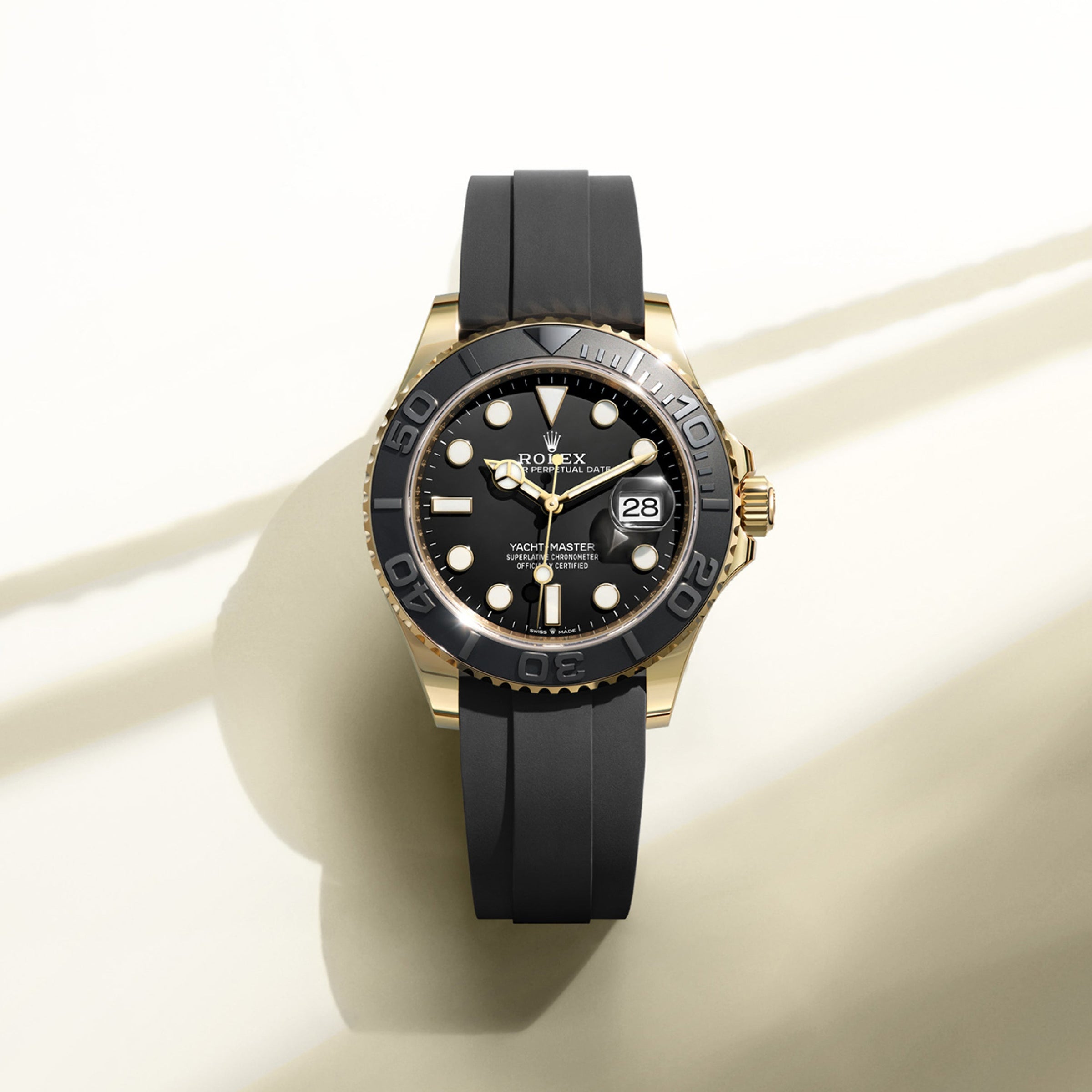 Rolex Yacht-Master in Rolesium - combination of Oystersteel and platinum, M126622-0001 - Lenox Jewelers