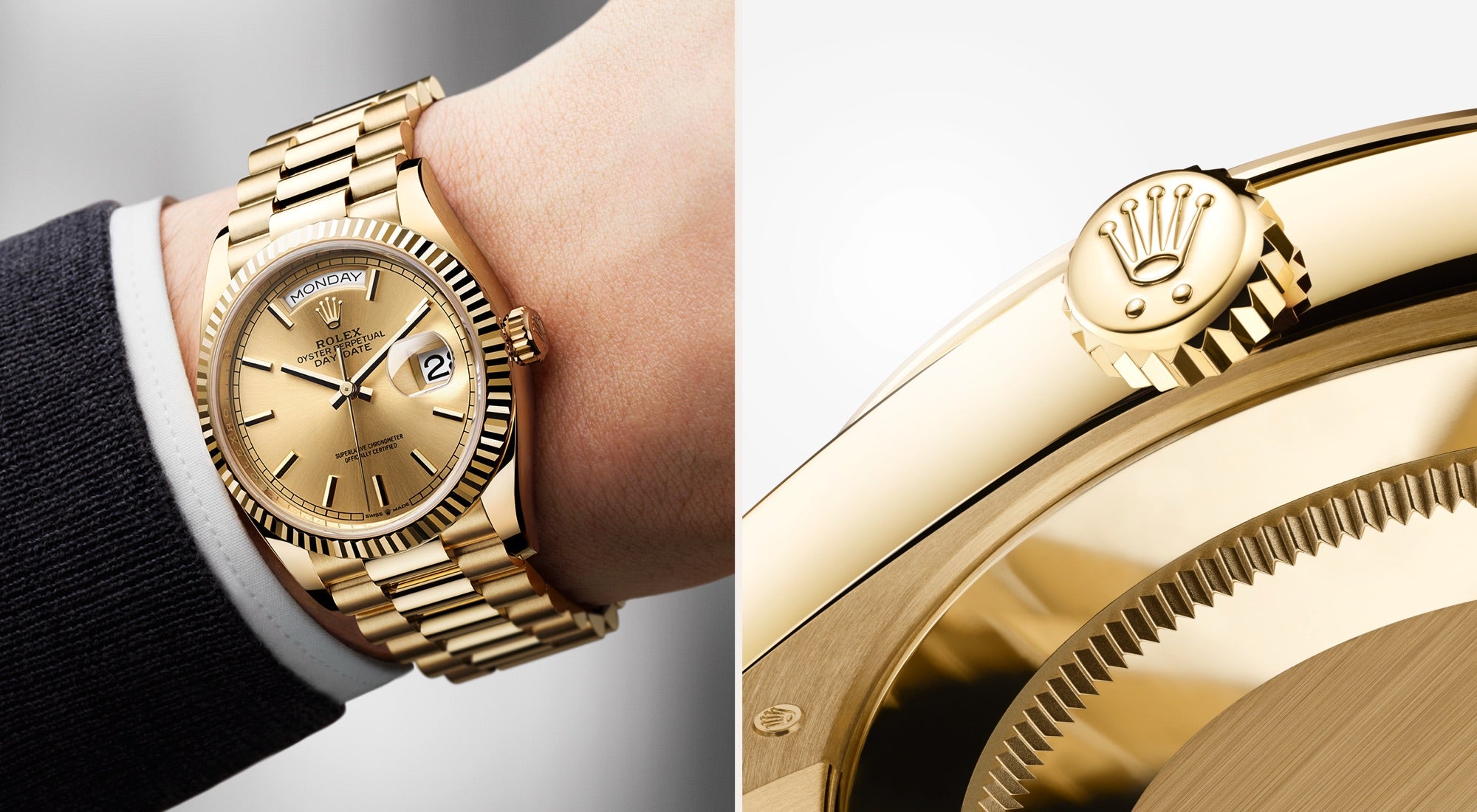 Rolex Day-Date watches - Lenox Jewelers