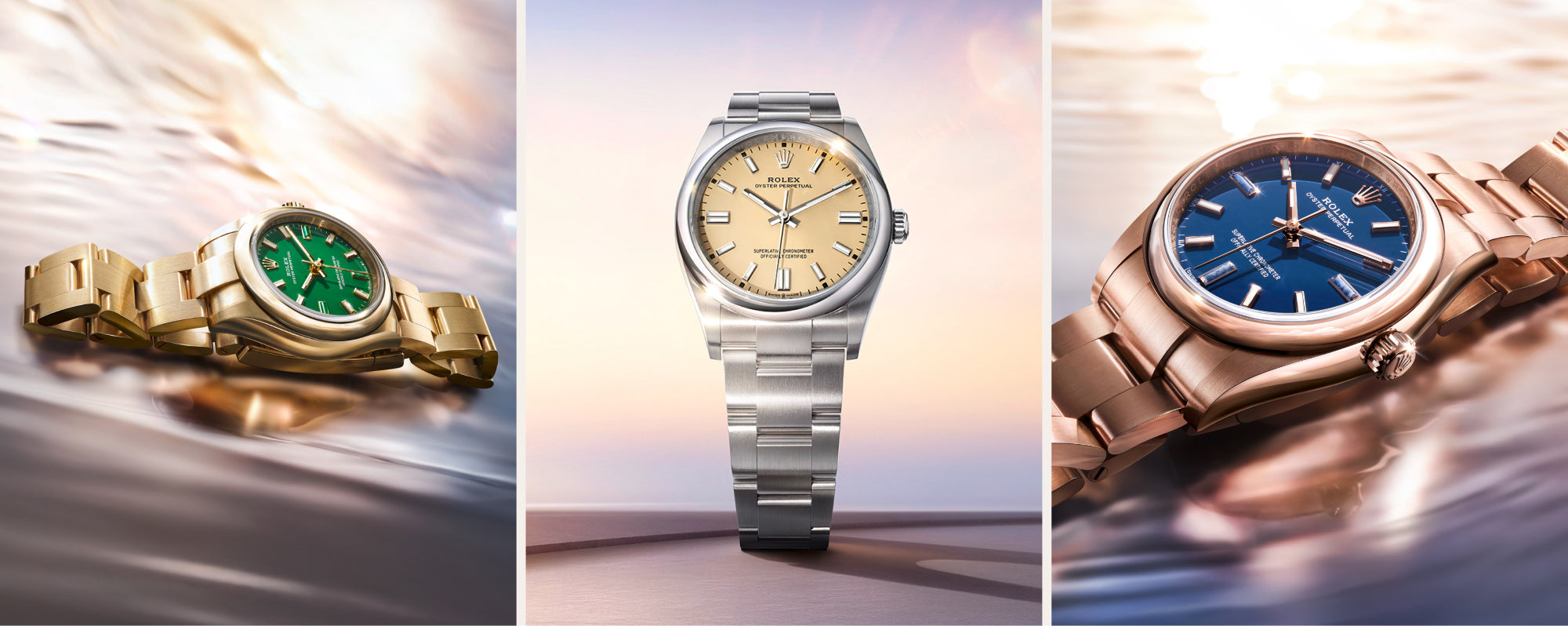 Rolex Oyster Perpetual watches - Lenox Jewelers