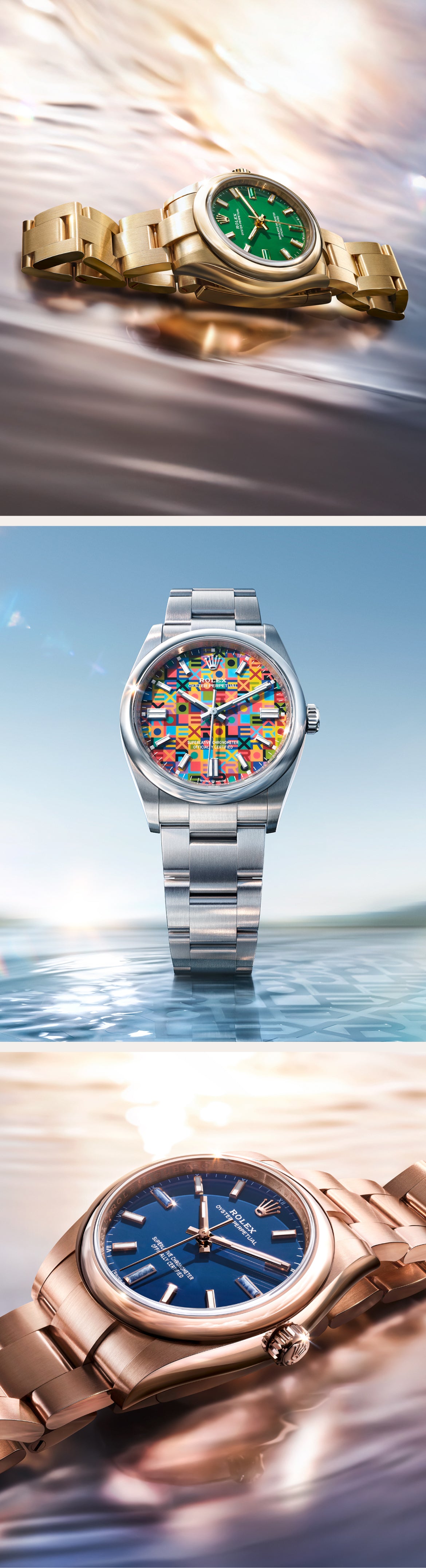 Rolex Oyster Perpetual watches - Lenox Jewelers