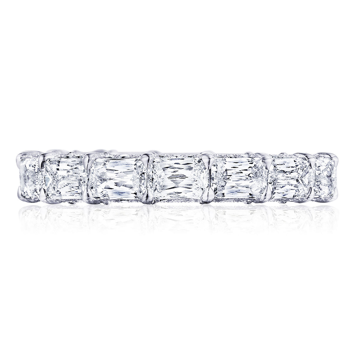 Tacori Platinum Exclusive Cut Diamond Eternity Band